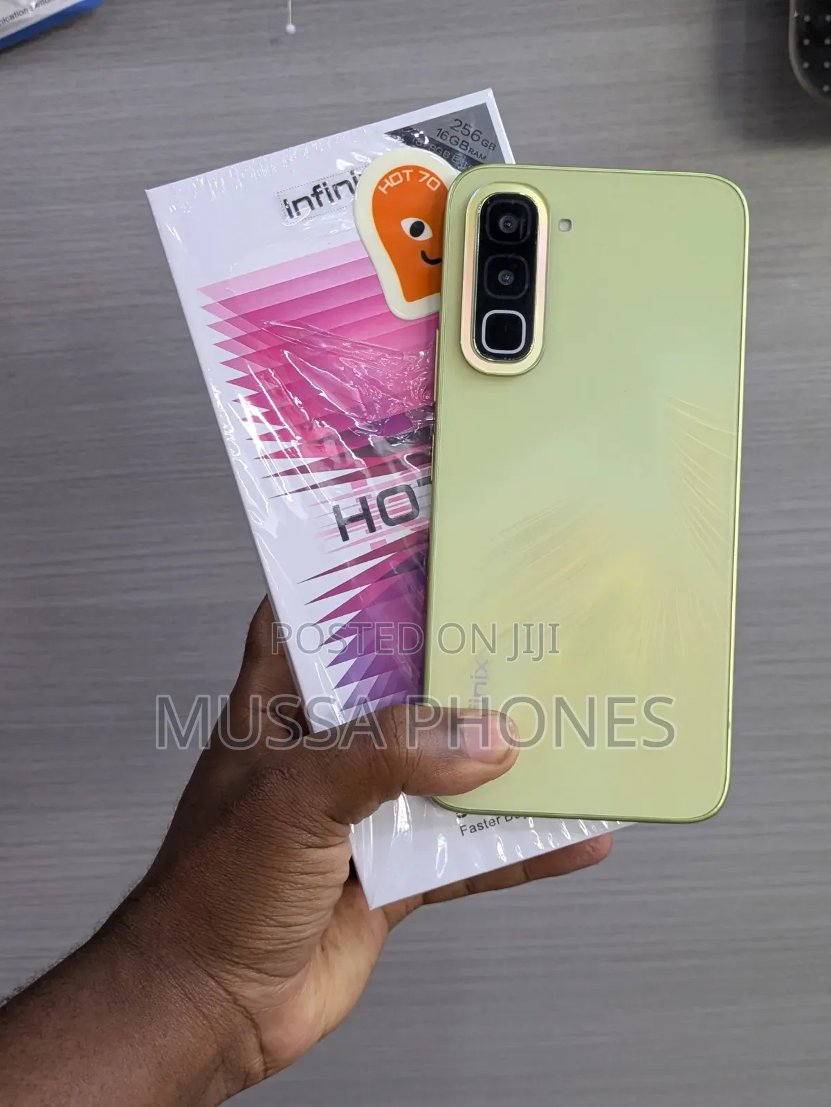 New Infinix Hot 70 256 GB Yellow