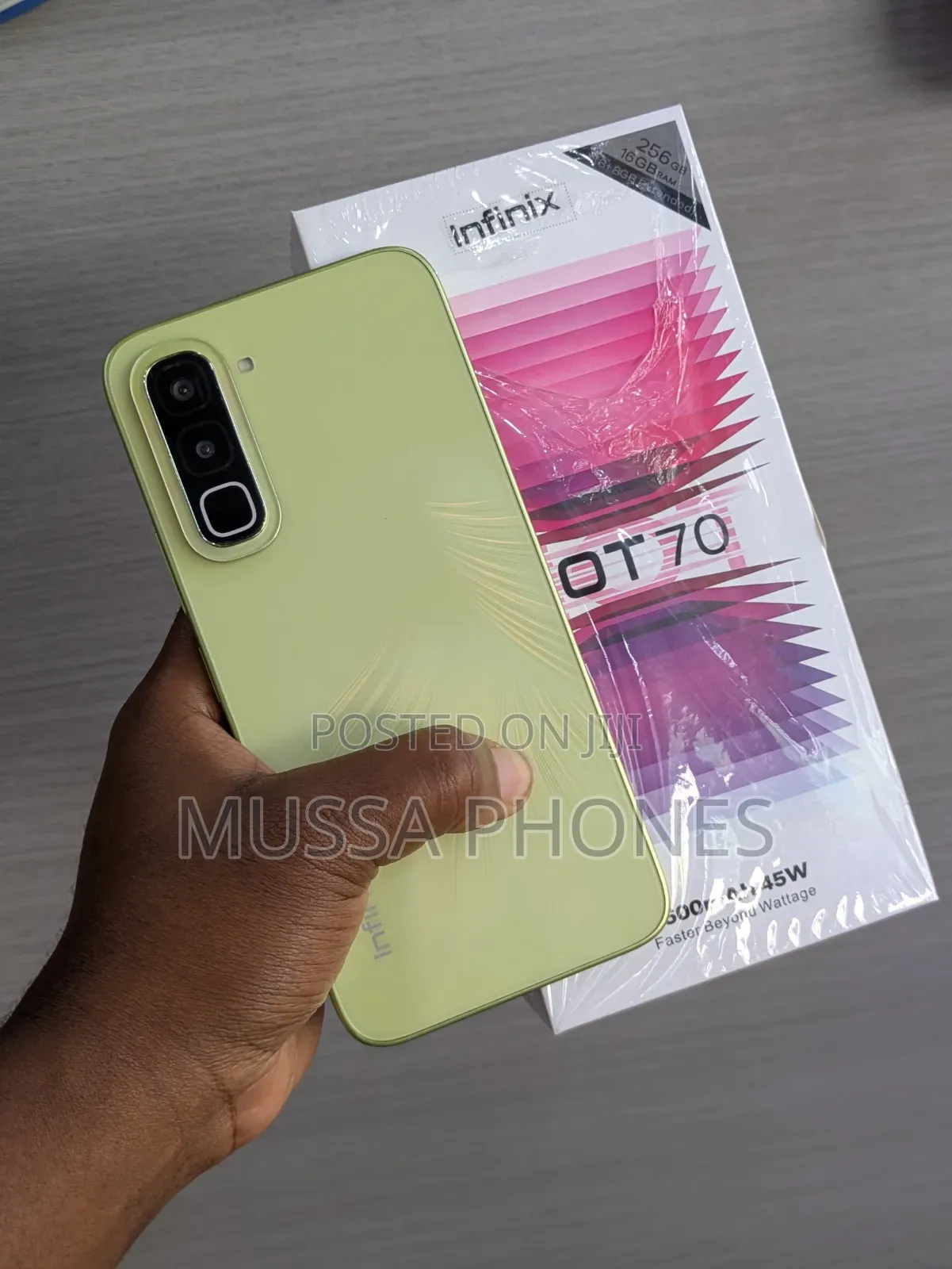New Infinix Hot 70 256 GB Orange