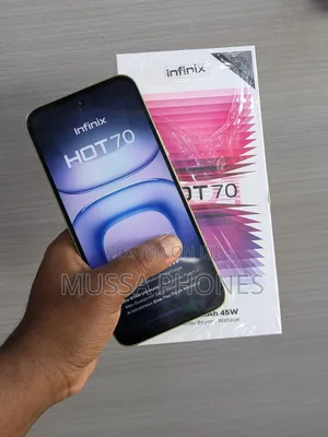 New Infinix Hot 70 256 GB Orange