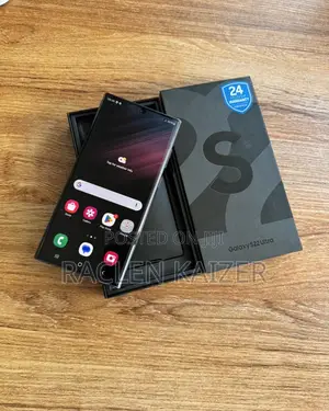 New Samsung Galaxy S22 Ultra 128 GB Black