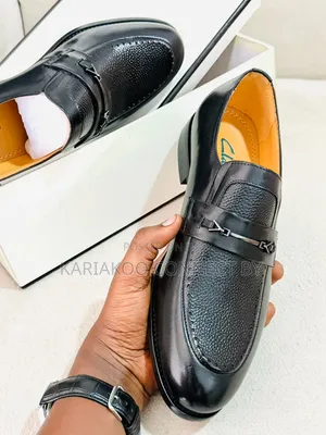 Premium Men's Textured Leather Bit Loafers
