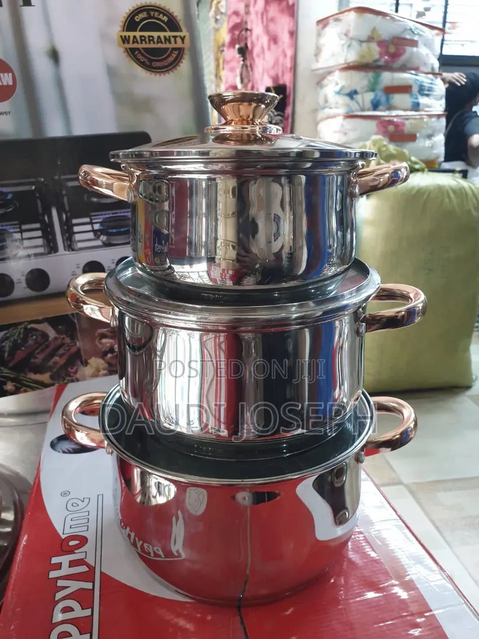 Sururia Stainless Steel 3pc