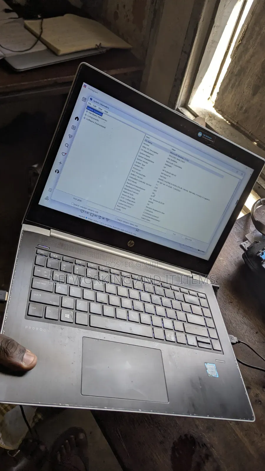 Laptop HP ProBook 440 G5 8GB Intel Core i5 SSD 256GB