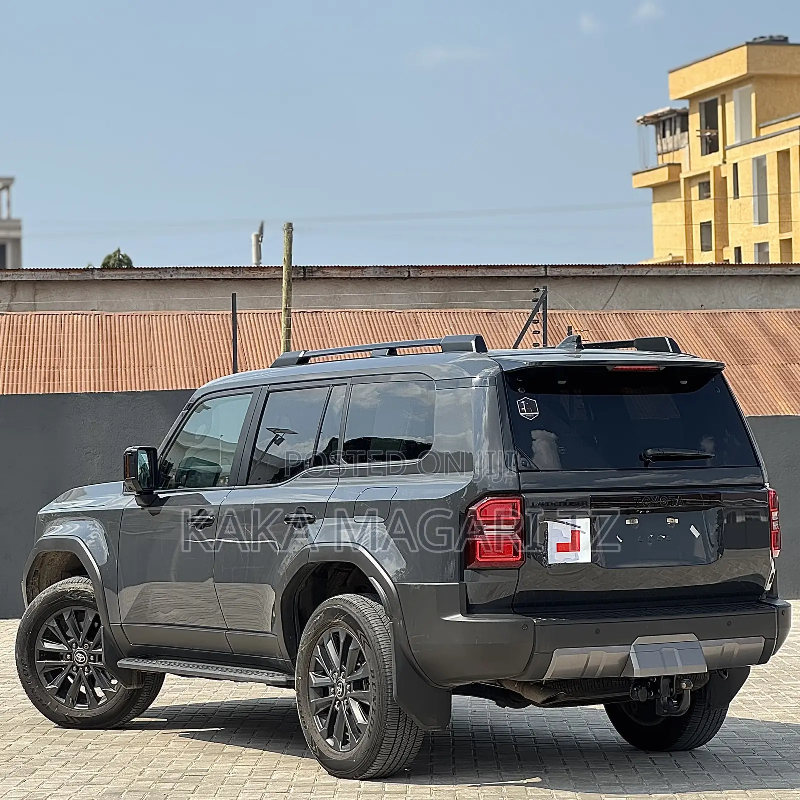 New Toyota Land Cruiser Prado 2024 Gray