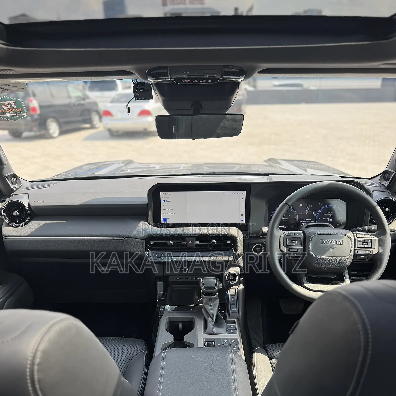 New Toyota Land Cruiser Prado 2024 Gray