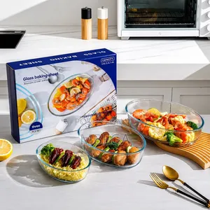 3 Pieces Baking Sheets ( Heats Resistance 20°C , 400°C)