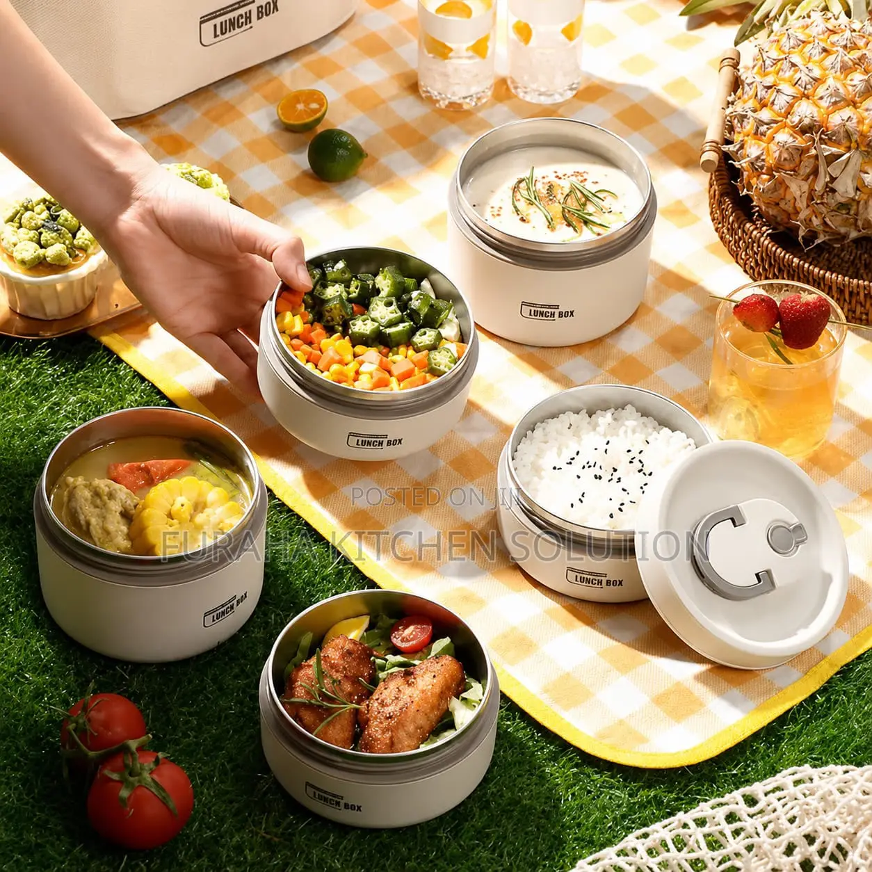Potable Lunch Box 4pcs
