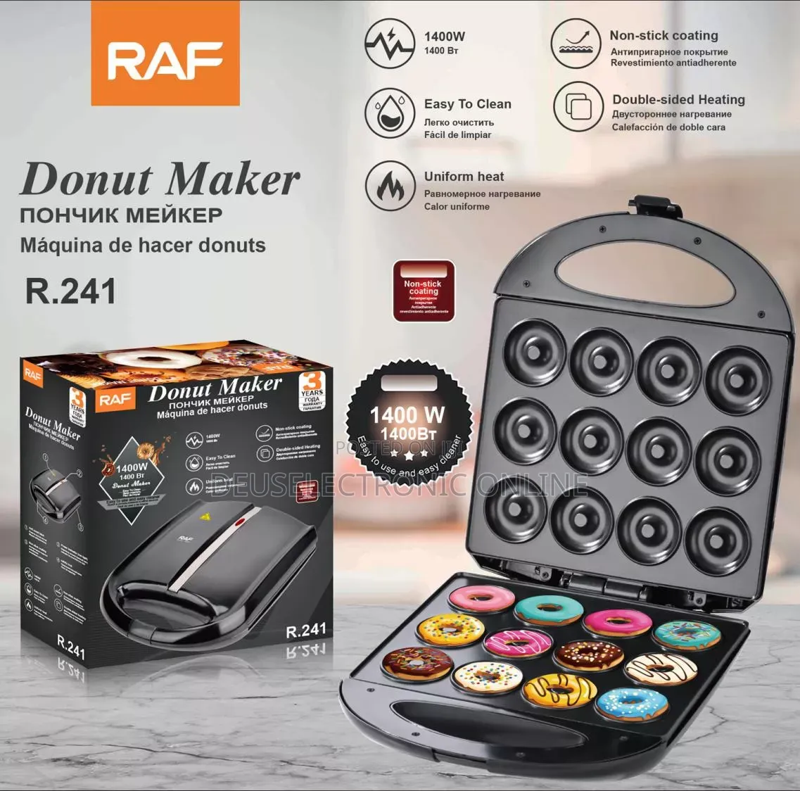 Raf Donut Maker 12 Donut at 80,000