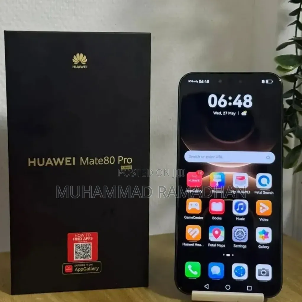 New Huawei Mate 80 Pro 5G 512 GB Black