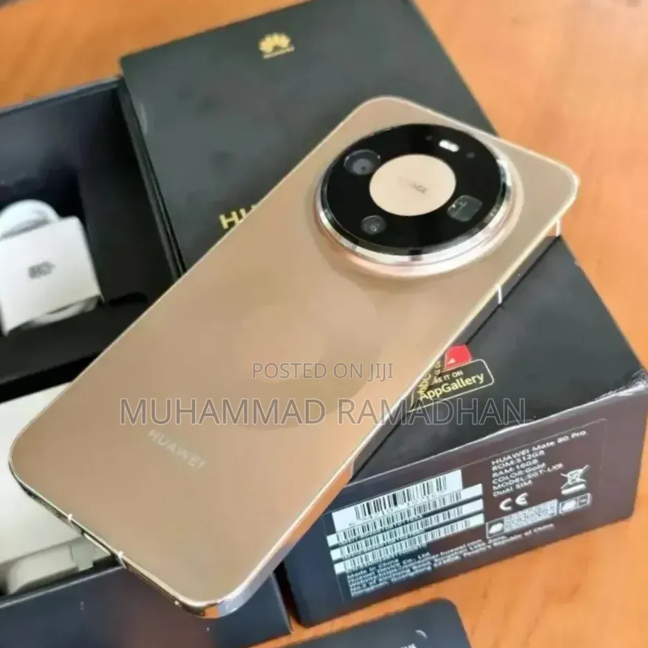 New Huawei Mate 80 Pro 5G 512 GB Black