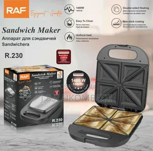 Raf Sandwich Maker 4 Slice 1400w