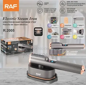 Raf Electric Steaming Iron With Handle