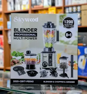 Skywood Heavy Duty Blender 
P5040
1200W 8in1 3.5 Liters