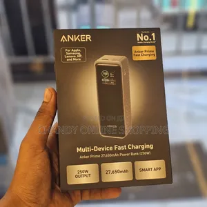 Anker Prime Power Bank (Model A1340) With a 27,650mAh and 250W