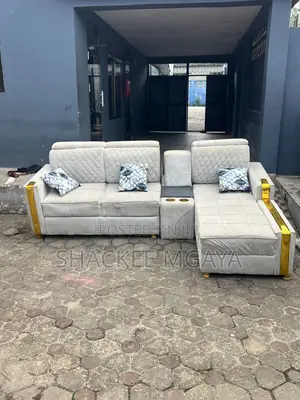 White L Shape Sofa