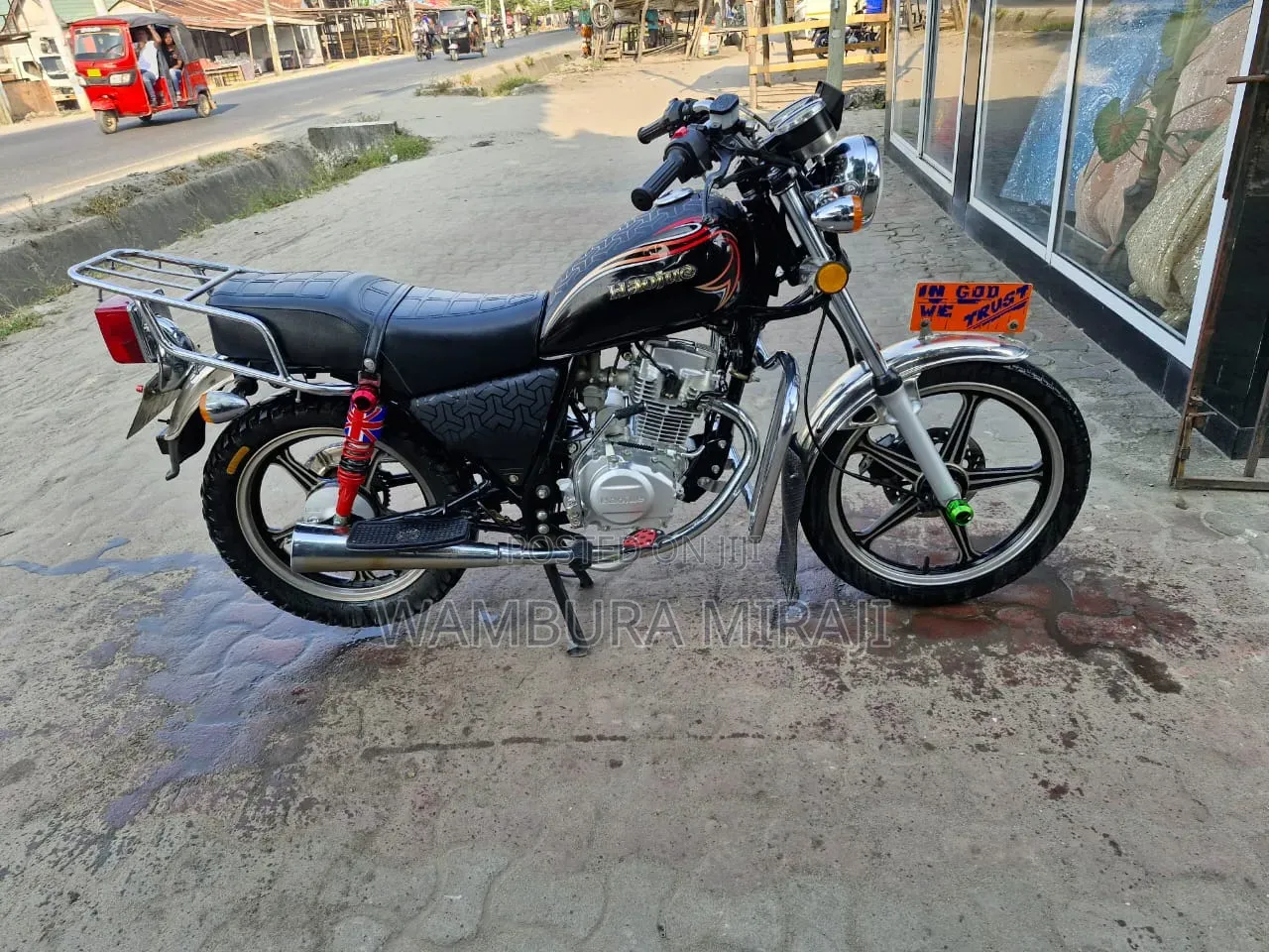 New Haojue HJ125-18 2026 Black