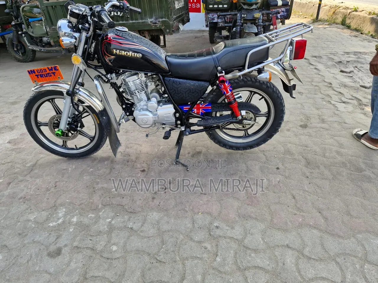 New Haojue HJ125-18 2026 Black