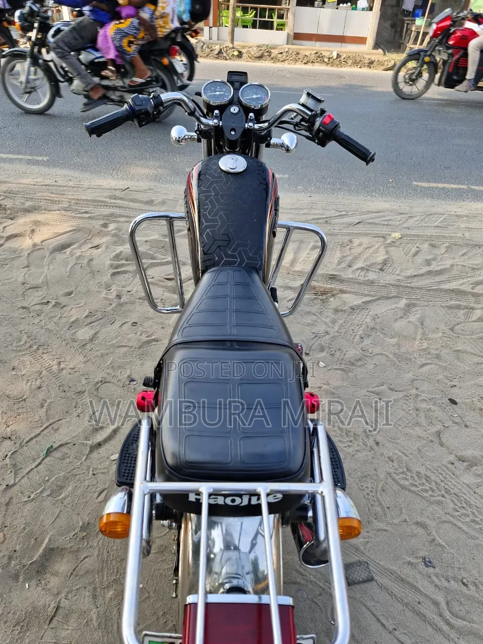 New Haojue HJ125-18 2026 Black