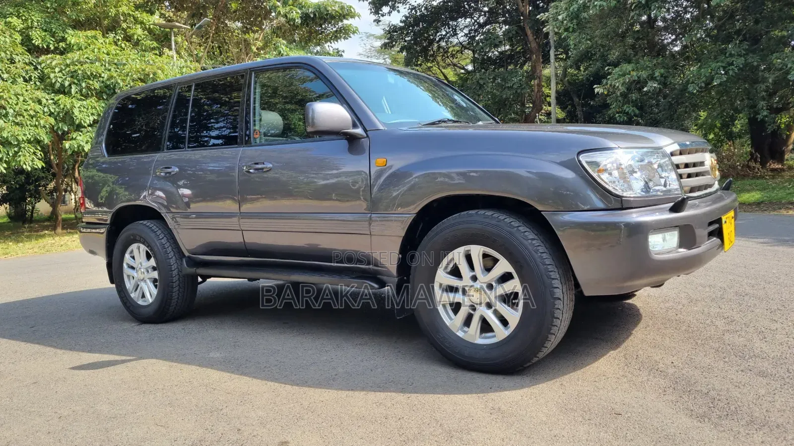Toyota Land Cruiser 2003 Gray