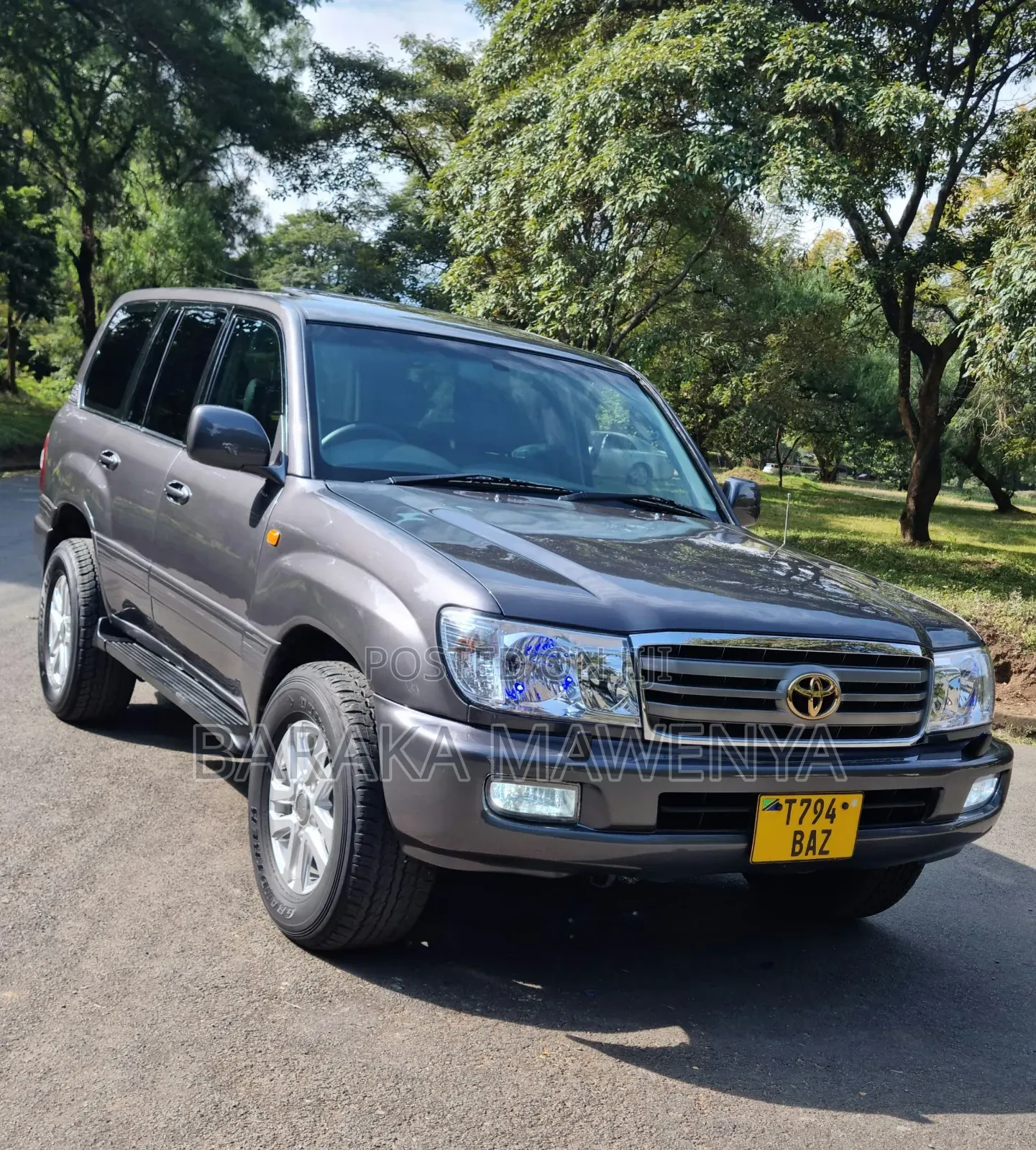 Toyota Land Cruiser 2003 Gray