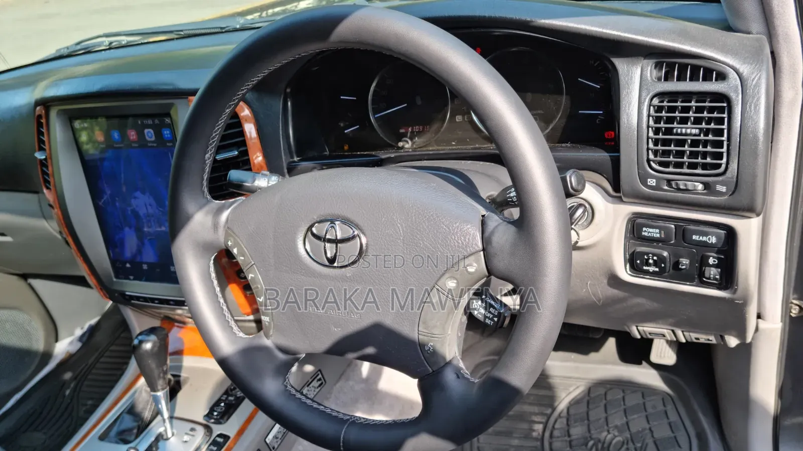 Toyota Land Cruiser 2003 Gray