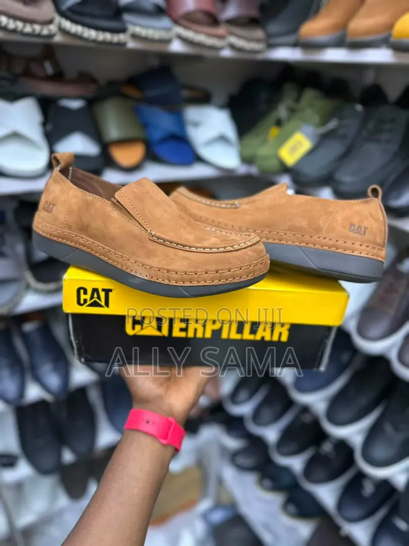 Men's Loafers Caterpillar Material Pure Leather