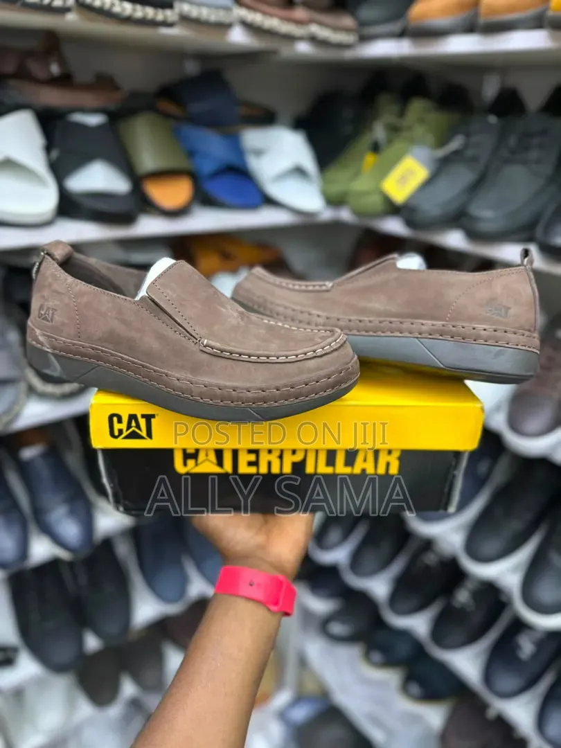 Men's Loafers Caterpillar Material Pure Leather
