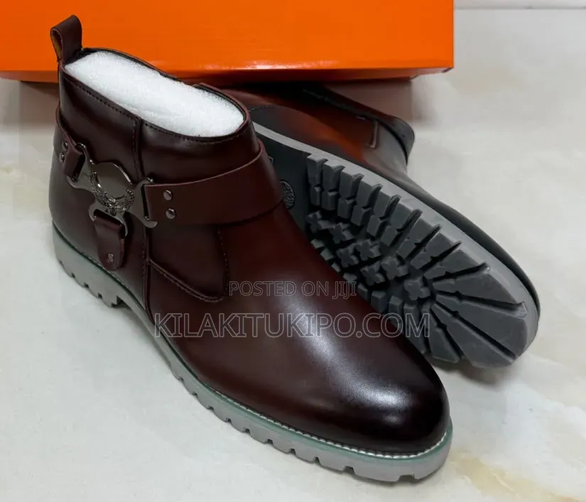 Boot Travolta Leather Shoes