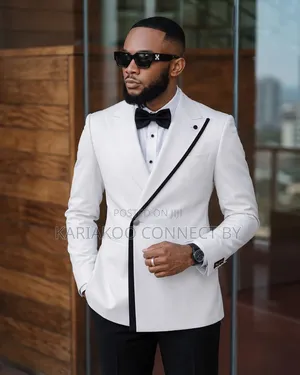 ​Men's Premium Asymmetrical Single-Button Suit