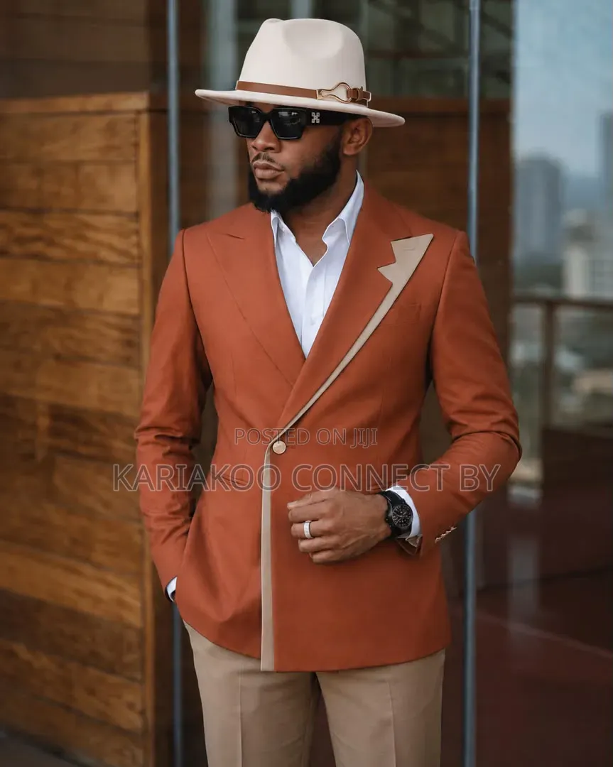 ​Men's Premium Asymmetrical Single-Button Suit
