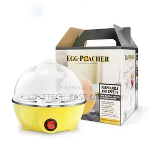 7-Eggs Electric Boiler / Poacher – Automatic Egg Cooker/Steamer