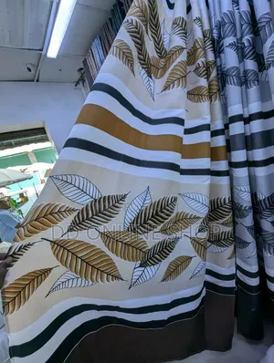 Pazia (Leaf-Printed Window Curtains)