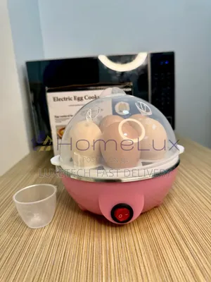 7 Egg Mini Electric Cooker and Poacher – Automatic Egg Steamer