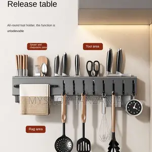 Kitchen Wall Mounted Utensil Rack