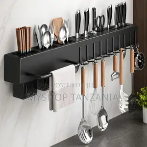 Kitchen Wall Mounted Utensil Rack