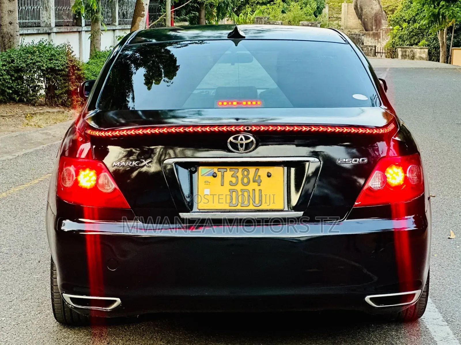 Toyota Mark X 2005 Matt Black