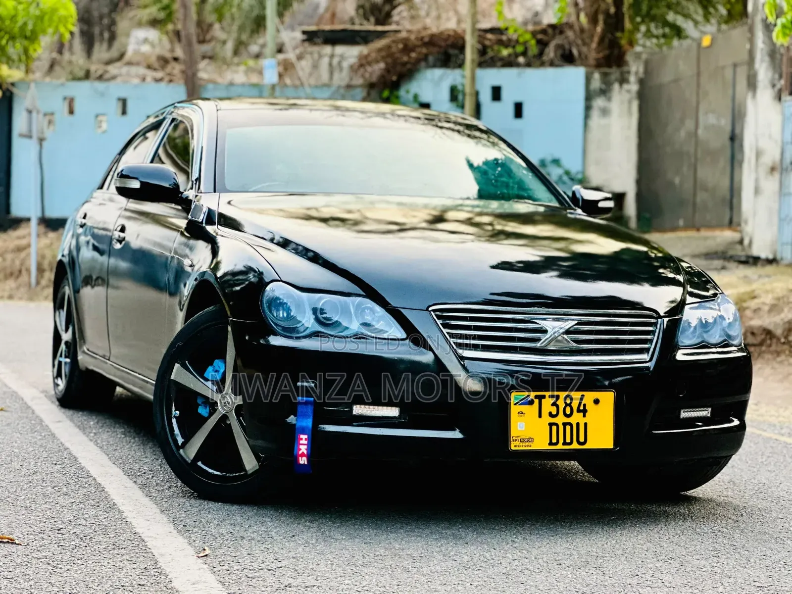 Toyota Mark X 2005 Matt Black