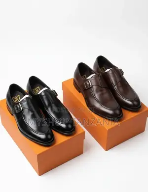 Brown Monk Strap Shoes