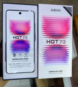 New Infinix Hot 70 256 GB