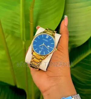 Casio MTP-VT01G-2B Gold-Tone Watch