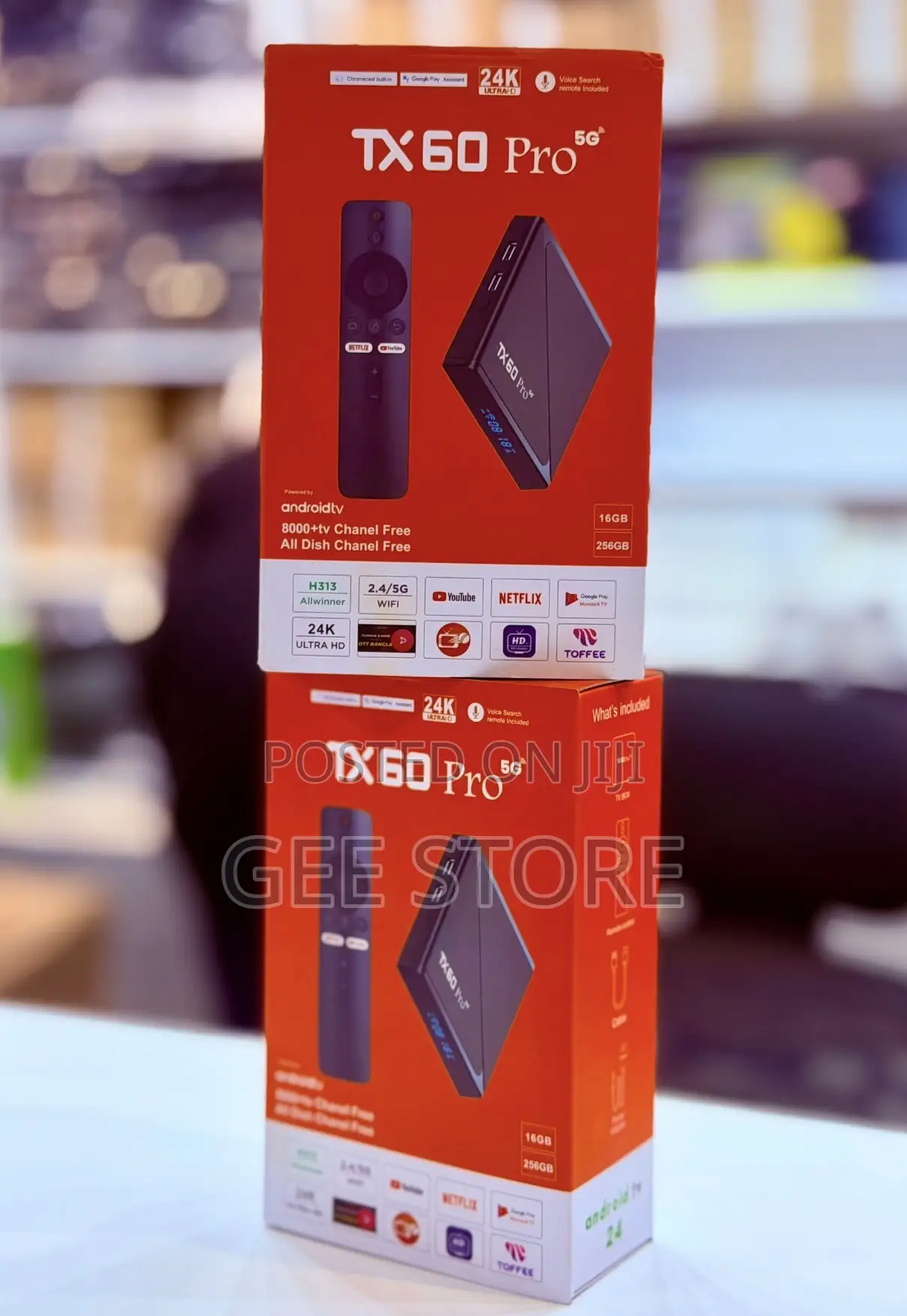 Tx 6pro 5G Android TV BOX