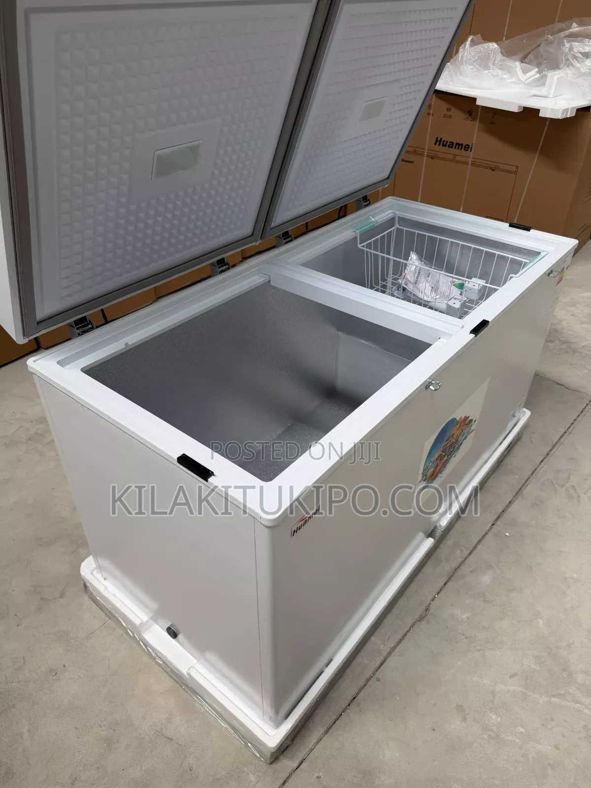 Huamei Chest Freezer 607l 2 Doors