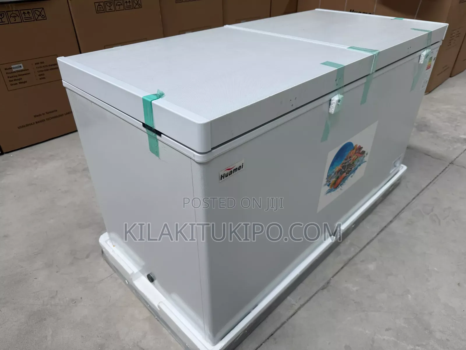 Huamei Chest Freezer 607l 2 Doors