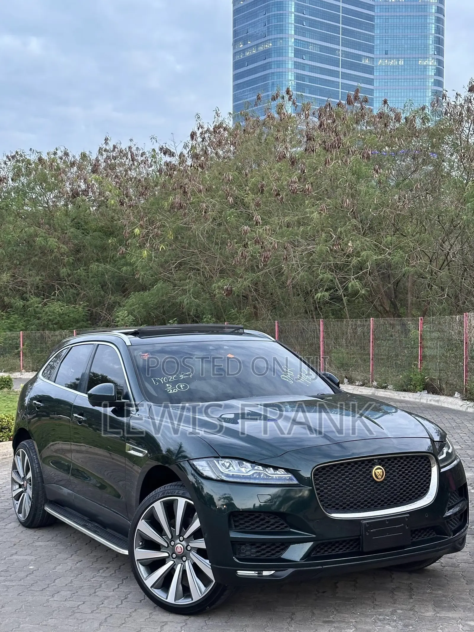 Jaguar F-Pace 2019 Green