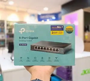TP-Link 8-Port Gigabit Desktop Switch TL-SG108, Plug and Play