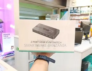 2 Port HDMI KVM Switch With at 60Hz Resolution and USB Connectivity