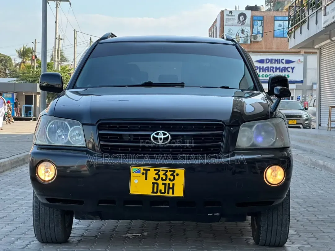 Toyota Kluger 2005 Black