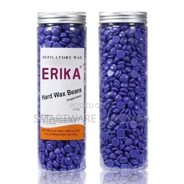 Erika Depilatory Hard Wax Beans, European Formula for Hair Removal