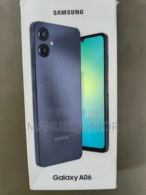 New Samsung Galaxy A06 128 GB Black