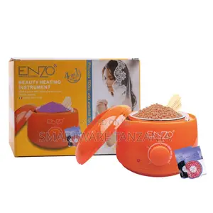 Enzo 500cc Wax Heater Waxing Kit for Smooth, Silky Skin, Intl Version